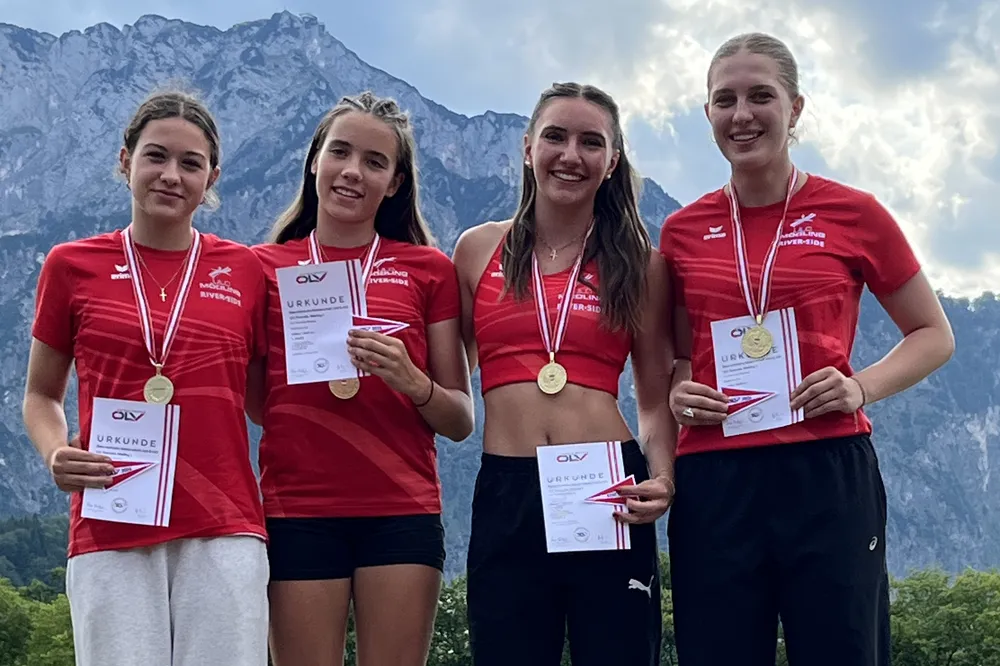 ULC Riverside Mödling, Lea Kassl, Lilia Platzer, Jasmin Ungersböck, Johanna Thyri