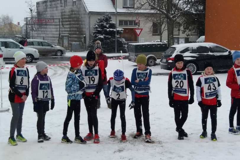 Beim Start des Crosslauf Pfaffstätten