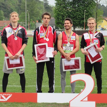 Tobias Lugstein, Nicolas Schwaiger, Andreas Meyer, Thomas Frenkenberger, ULC Riverside Mödling