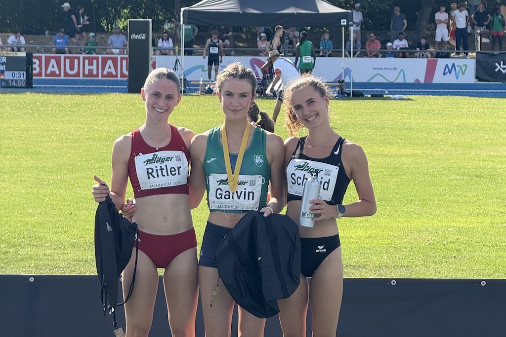 Tabea Schmid mit Platz 3 bei der Bauhaus Junioren-Gala | © ULC Riverside Mödling_Stefan Schmid
